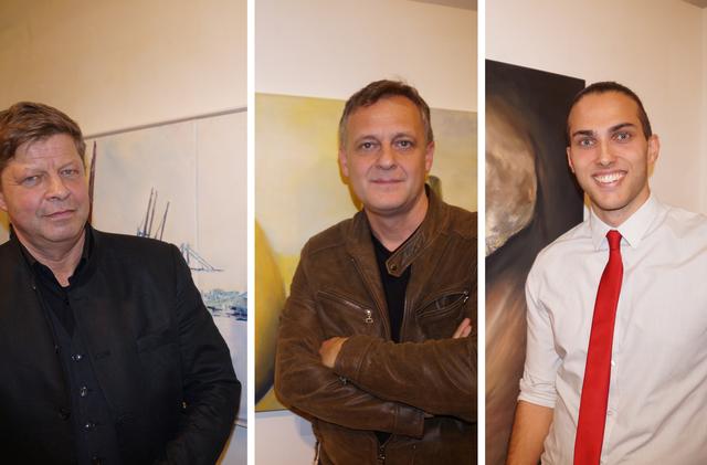 Albert Güntner, Robert Stickler und Tobias Baumgartner (v.l.).