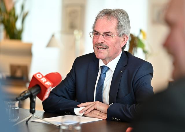 Neue Regelung: Landtagspräsident Karl Wilfing ließ alle Listen befragen, ob sie sich zu einer Partei bekennen.