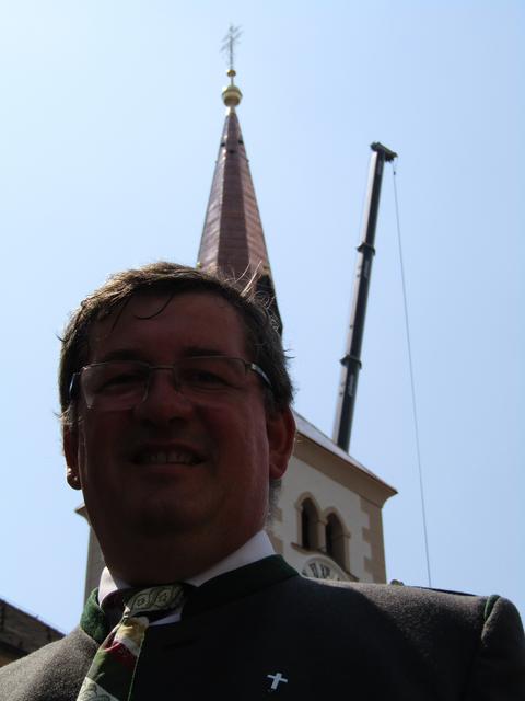 Im Pfarrhof der 2019 renovierten St. Oswald Kirche hat Giovanni Prietl 14 Jahre gewohnt | Foto: Andrea Stelzer