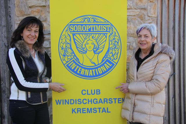 An der Spitze des Clubs stehen Inge Riener und Vizepräsidentin Maria Schwarz. | Foto: Soroptimistclub Windischgarsten-Kremstal