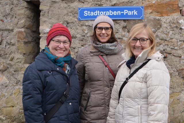 Irmgard Ambichl, Ulrike Ficher und Rosa Gärtner.