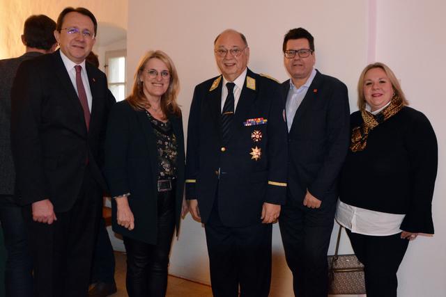 Bürgermeister Matthias Stadler, Ulrike Königsberger- Ludwig, Otto Pendl, Robert Laimer, Kathrin Schindele.