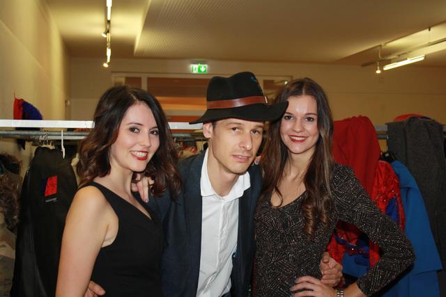 Blick hinter die Kulissen.