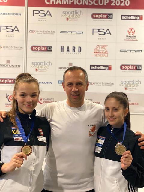 Marina Vukovic, Ivo Vukovic und Alessandra Lederer.