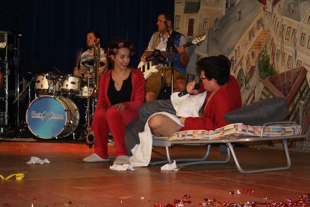 Männergrippe: Tanja Moser und Stefan Rainer.