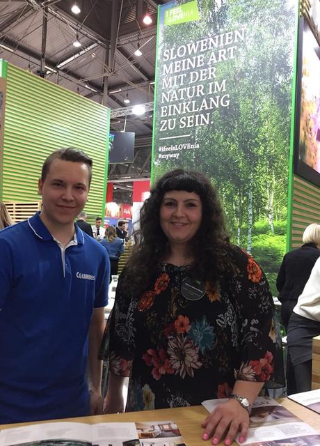 Patrick Woppel von COLUMBUS Reisen Oberwart erkundigte sich bei Mateja Aksoy Hotelchefin der Therme Vivat in Slowenien über neue Angebote