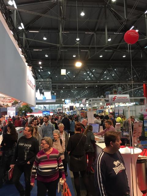 Die Ferien Messe 2020 sorgte für großen Andrang
