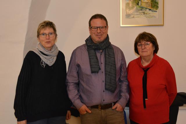 Christa Schöffl, Klaus Michael Nedelko und Maria Struss.