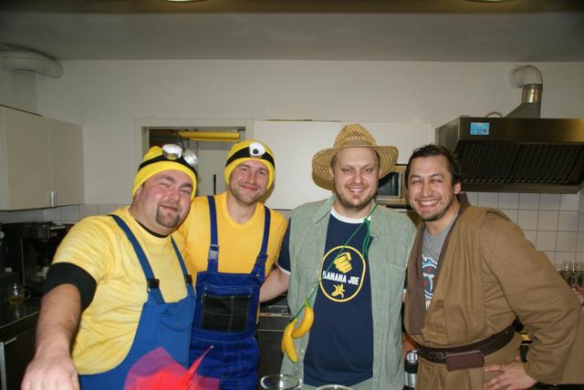 Minions, Banana Joe und Jedi Ritter