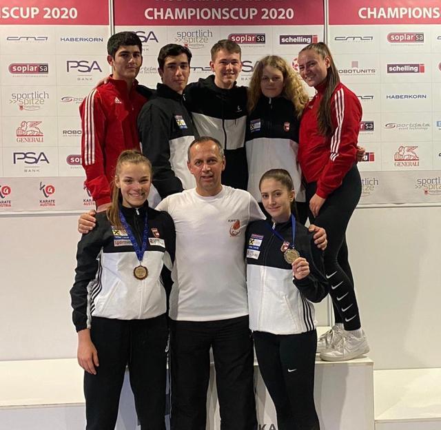 Das Team von Karate LZ Pinzgau.