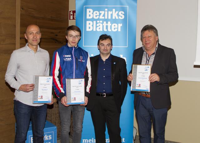 Kategorie Sportler: Johann Szabo (bssm Oberschützen), Drittplatzierter Lukas Wieser, Michael Strini und Martin Konrad (ASVÖ Burgenland) | Foto: Peter Seper