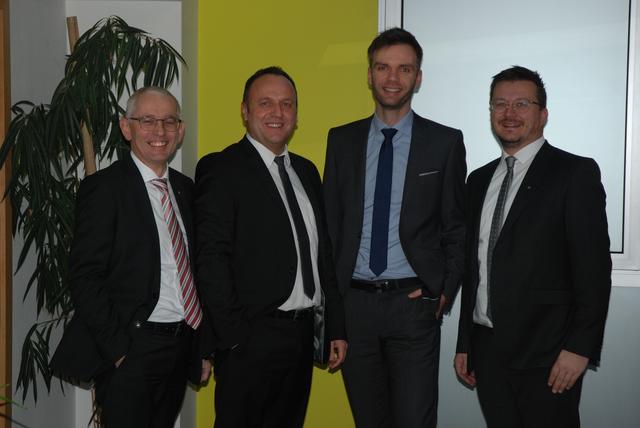 Von links: Hubert Weichselbaumer, Peter Eibensteiner, Gregor Baierl und Matthias Tagwerker.
