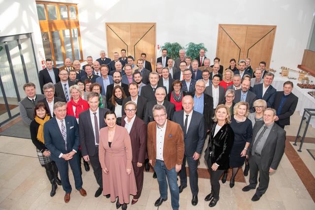 Der Wirtschaftsempfang war gut besucht, viele Gäste aus Politik und Wirtschaft sowie Medien folgten der Einladung.