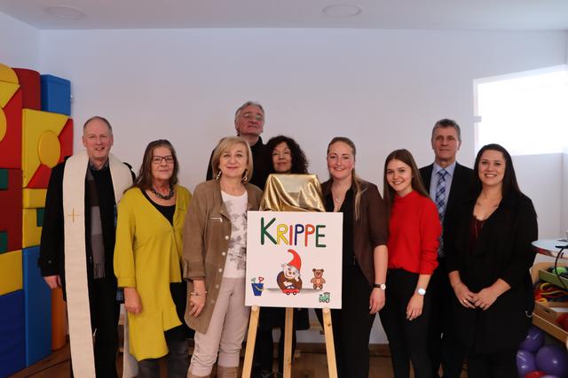 Vergangen Montag fand die feierliche Eröffnung der neuen Kinderkrippe "Kappler Zwerge" mit zahlreichen Ehrengästen statt. | Foto: Siegele