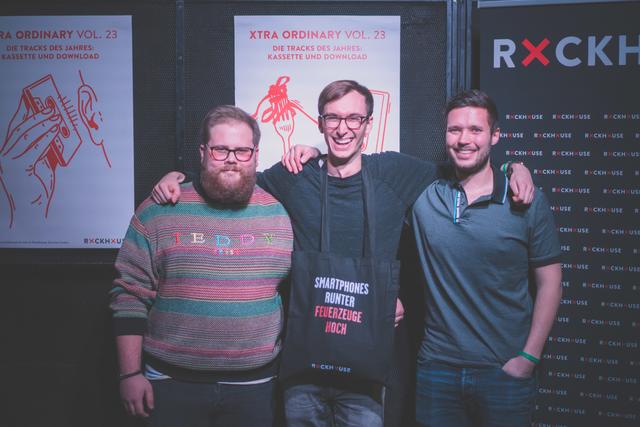 Freude bei der Band Dandelion - sie gewannen den Heimo Erbse Preis.