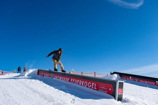 Der Snowpark auf dem Feuerkogel. | Foto: OÖ Seilbahnholding 