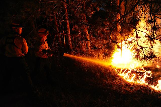 Behörde warnt vor Waldbränden.