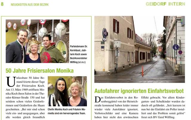 "Geidorf Intern" vom April 2019