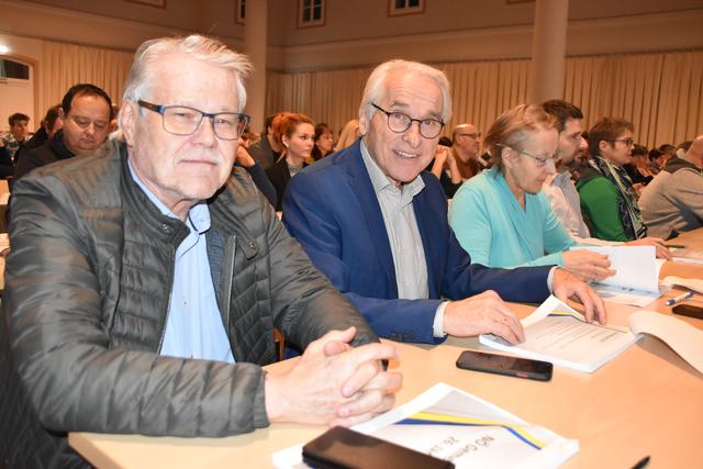 Wolfgang Seidl und Bürgermeister Maximilian Titz.