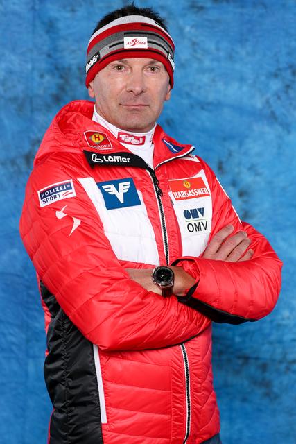 Der Trabocher Harald Rodlauer.