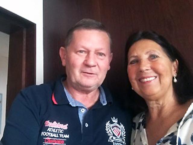 Siegfried und Margot Fankhauser fiebern mit ihrem Sohn mit.