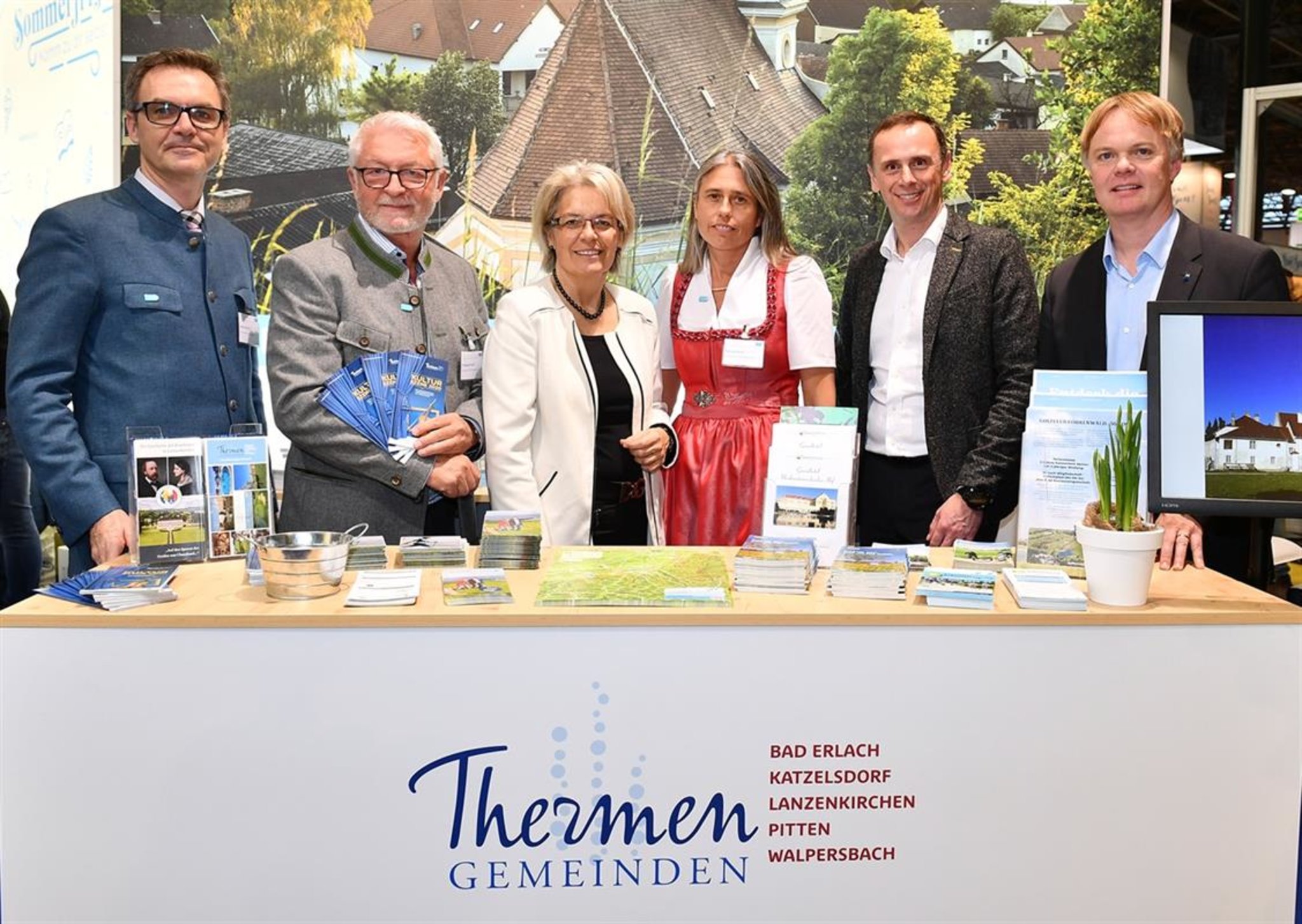 Thermengemeinden wieder auf der Ferienmesse in Wien - Wiener Neustadt