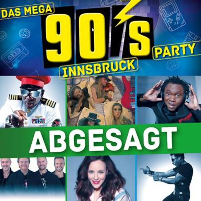 Keine 90s Megaparty in Innsbruck.