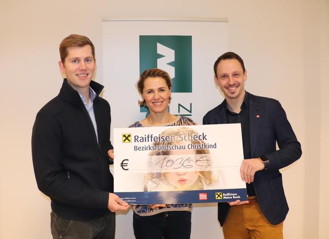 Otto Weyland jun., Christine Weyland-Breyer und Andreas Osterkorn.