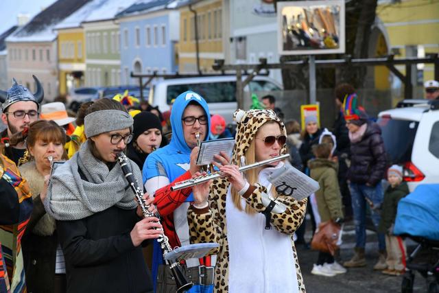 Faschingsumzug in Oberneukirchen