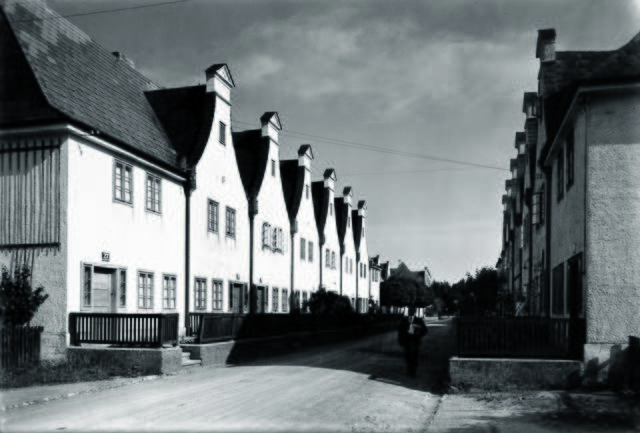 Die Siedlung Scharlinz, damals noch in der selbständigen Gemeinde Kleinmünchen. | Foto: Archiv der Stadt Linz
