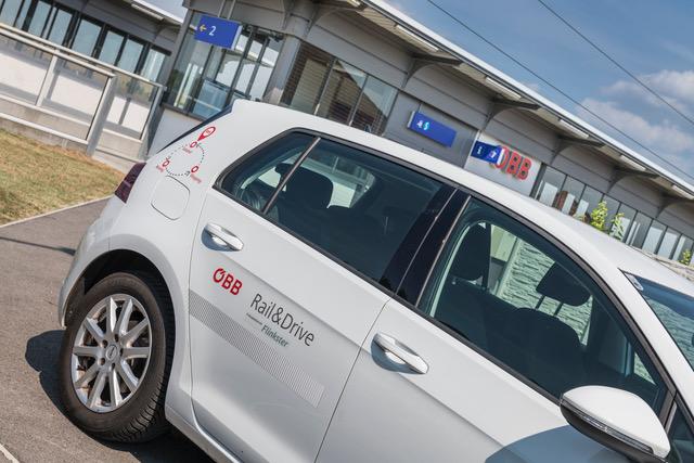 Mit dem Rail & Drive-Angebot wollen die ÖBB eine umweltfreundliche Reisemöglichkeit bieten.