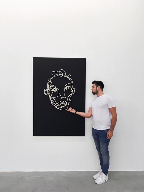 Die durchgehende Linie als Mittel zur Abstrahierung spielt in der Kunst von Martin Tardy eine wesentliche Rolle.