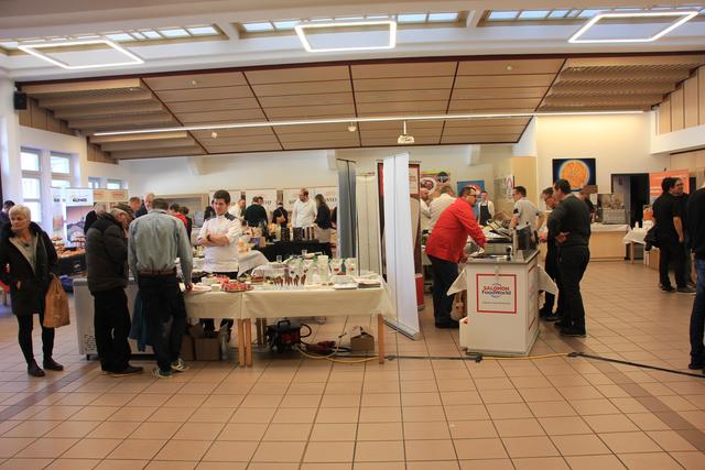 In der TFBS fanden 30 Austeller Platz ihre Produkte zu präsentieren. | Foto: Hergel 