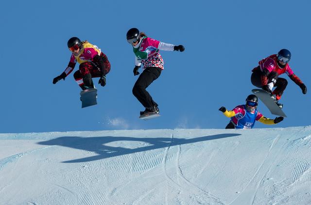 Anna Maria Galler (li.) kämpfte sich bis ins Halbfinale vor, verpasste mit einem Sturz den Finaleinzug. | Foto: OIS