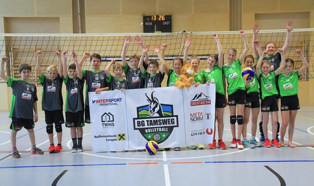 Volleyball BG Tamsweg: Die U14-Teams.