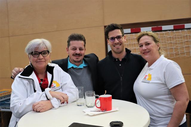 Kalsdorfs GR Michaela Geiger, LAbg. Udo Hebeserberger, Werndorfs VzBgm. Alexander Ernst und Kalsdorfs Vzbgm. Karin Boandl-Haunold | Foto: Edith Ertl