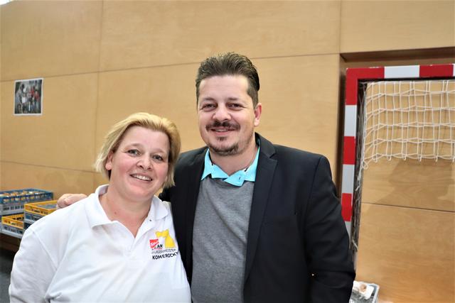 GR Sabine Jakubzig und LAbg. Udo Hebeserberger | Foto: Edith Ertl