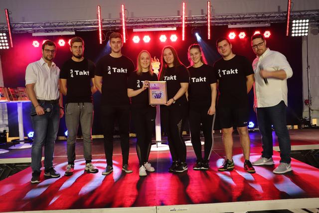 Gingen es im 3/4-Takt an: eines der beiden Teams der Musikkapelle Kalsdorf | Foto: Edith Ertl