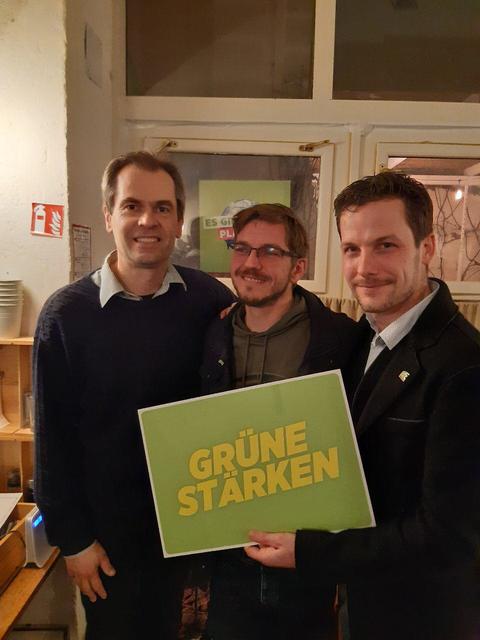 Wolfgang Spitzmüller, Manfred Kainz und Georg Gossi hätten sich mehr Stimmen erhofft.
