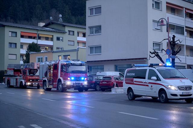 Die Feuerwehr war zur Stelle, musste aber nur noch Aufräumarbeiten durchführen.