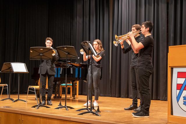 Das Ensemble „4 Hot Chili Peppers“ | Foto: Albert Rathmayr