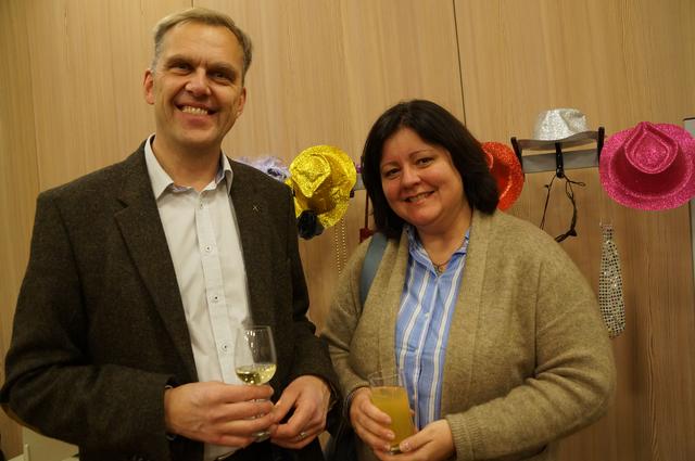 Torsten Häußler und Ingrid Foff.