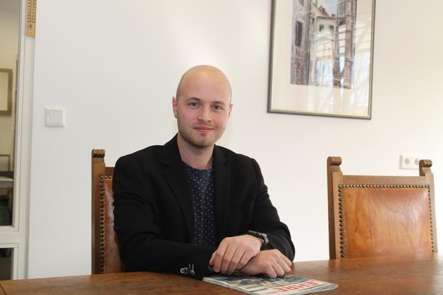 Dominik Vogler ist für Fragen rund um die Lehre in der WK Schwaz da.