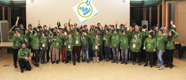 Die "Tumawas"-Athleten waren in Villach dabei. | Foto: Florian Karner