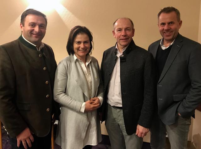 Eisl, Zopf, Hiegelsberger und Raffelsberger.