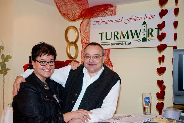 Laden zur Hochzeitsmesse: Barbara und Josef Monschein.