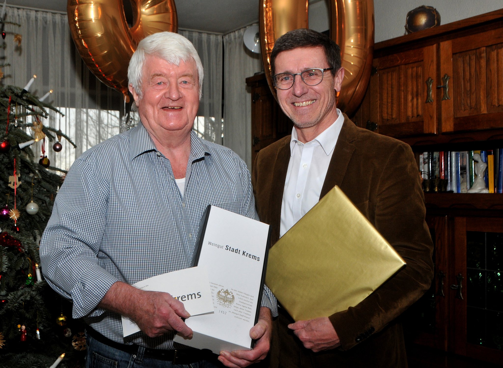 Stadt Krems gratuiert Kremser Jubilar Krems