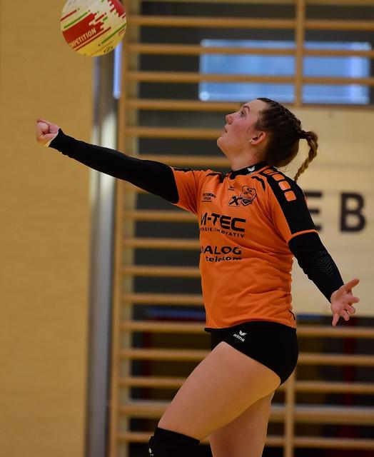 Die Arnreiter Fausballerin Katharina Gahleitner. | Foto: Manfred Lindorfer 
