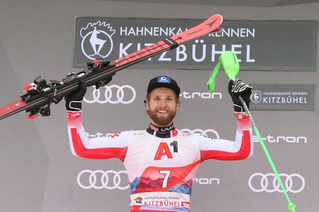 Am Ende fehlten Marco Schwarz in Kitzbühel nur 12 Hundertstel auf den ersten Weltcup-Slalom-Sieg seiner Karriere. Er musste sich nur dem Schweizer Daniel Yule geschlagen geben.