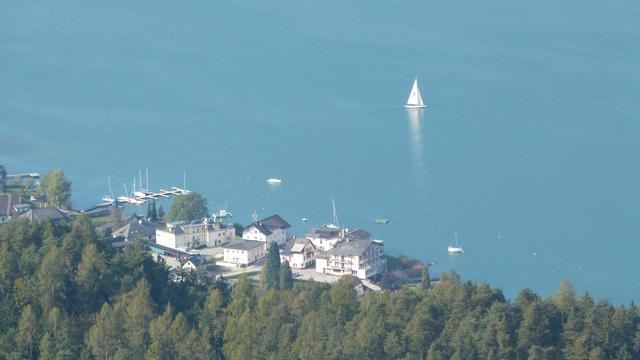 Blick auf den Woerthersee